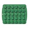Christmas Silicone Baking Molds for Candy Chocolate Fondant Non-Stick Holiday Cake Decorating Tools Santa Snowman Tree Mold Set