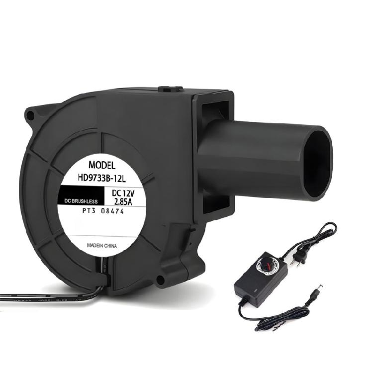 

Customizable 12V Centrifugal Extracted Fan Low Noise Operate For Barbecue Grills Dog Houses And Small Appliance Cooling 1