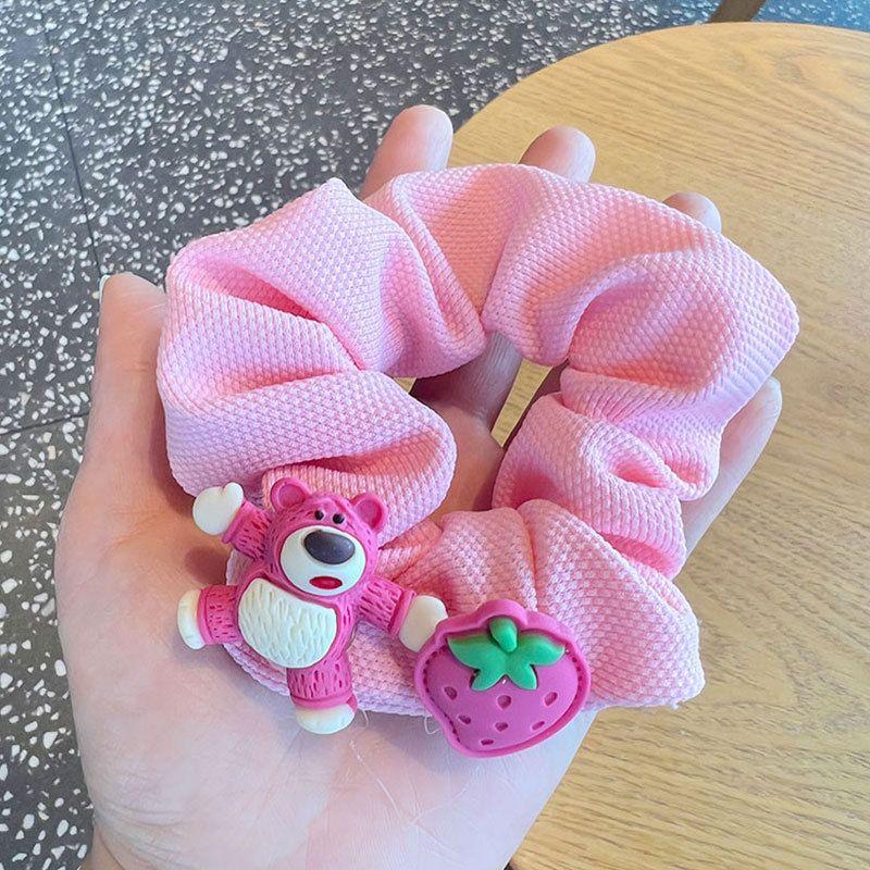 Korean Sweet Cartoon Girl Hair Tie & Ponytail Rubber Band