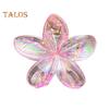 Women Hair Clip Colorful Flower Shape Back Head Hair Claw Horsetail Hair Decoration Hair Styling Tool