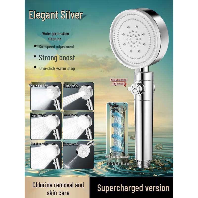 HANDUNYOU Multi-Function Pressurized Shower Head