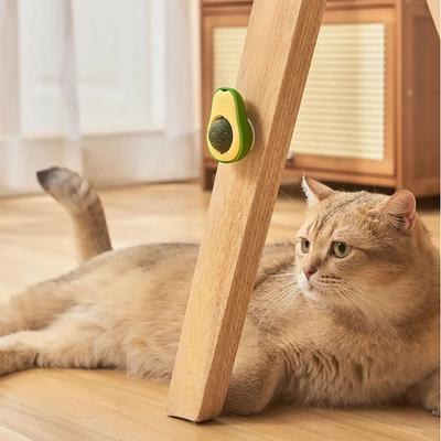 Katzenminze Spielzeug Essbares Katzenspielzeug Drehbar Gesundes Katzenzahnreinigungsspielzeug Haustiergesunde Leckerlis Katzenspielzeug Kätzchen-Snack Katzenfutter Kauspielzeug