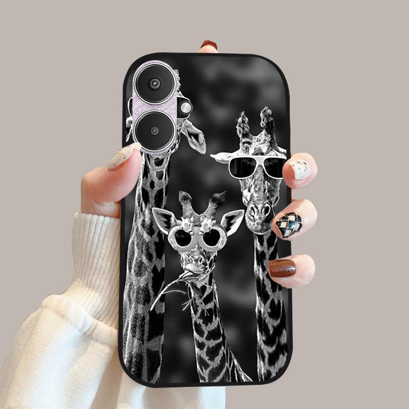 For Xiaomi Poco M6 5G Case 23128PC33I Silicone TPU Soft Phone Cover Cases For Redmi 13C 13R 5G Fashion Protective Fundas Shells