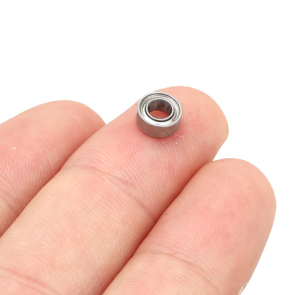 10 Stück MR Typ Doppelseitig Dichtende Kugellager Rillenkugellager aus Stahl (MR63ZZ 3*6*2.5mm)