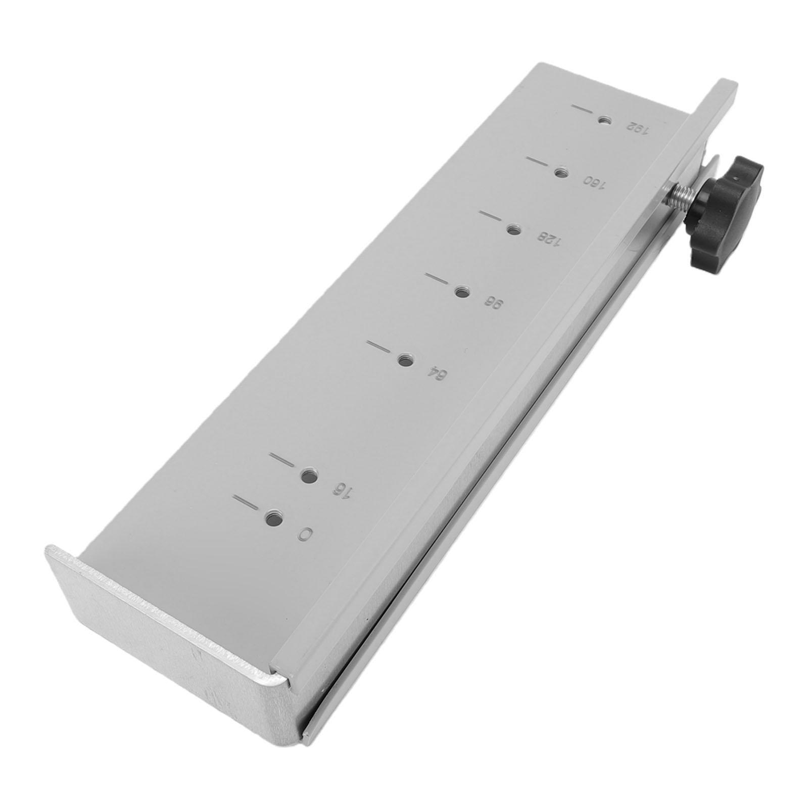 

Cabinet Handle Hole Locator Aluminum Alloy Multi Holes Cabinet Handle Drilling Positioner