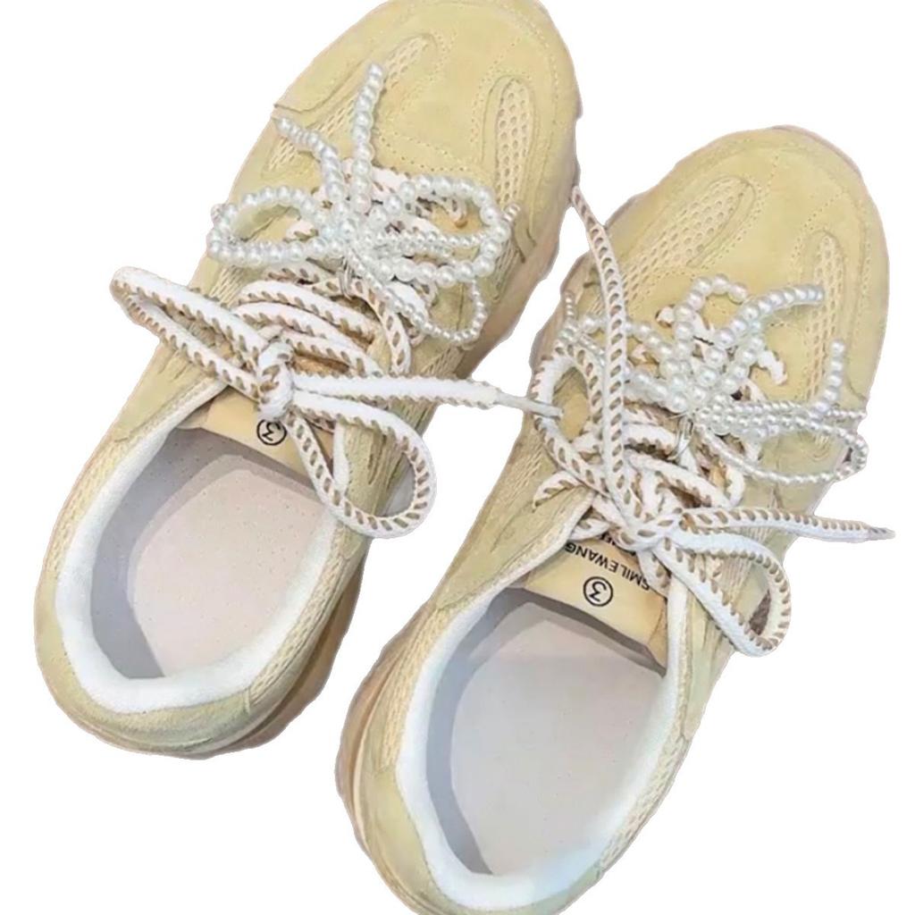 The Inner Height Increases by 7cm for Summer Models, and the Net Transparent Thick-soled and Versatile Forrest Gump Shoes for Women's 2025 New Small S