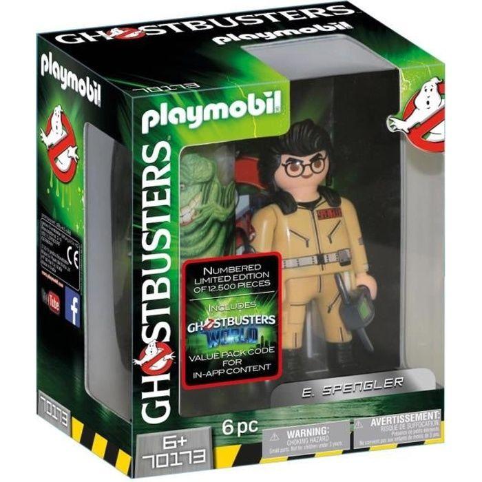 Playmobil ghostbusters™ edition collector e. spengler - figurine collector de 15 cm