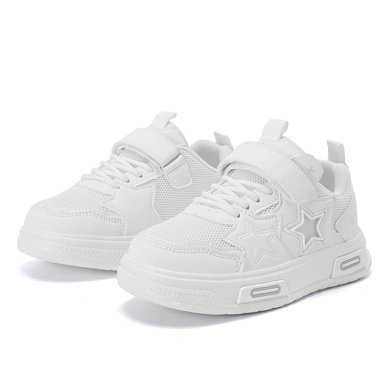 Spring New Comfortable Kids Running Shoes Fashion Cute High Quality Sneakers Children's Hot Selling Anti Slip Simple Board Shoes