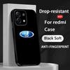 Cool Car L-la-Da Fashion Logo Design Phone Case For Redmi Note 14 13 12 11 Pro Plus S 5G 14C A3 Soft Black Phone Cover
