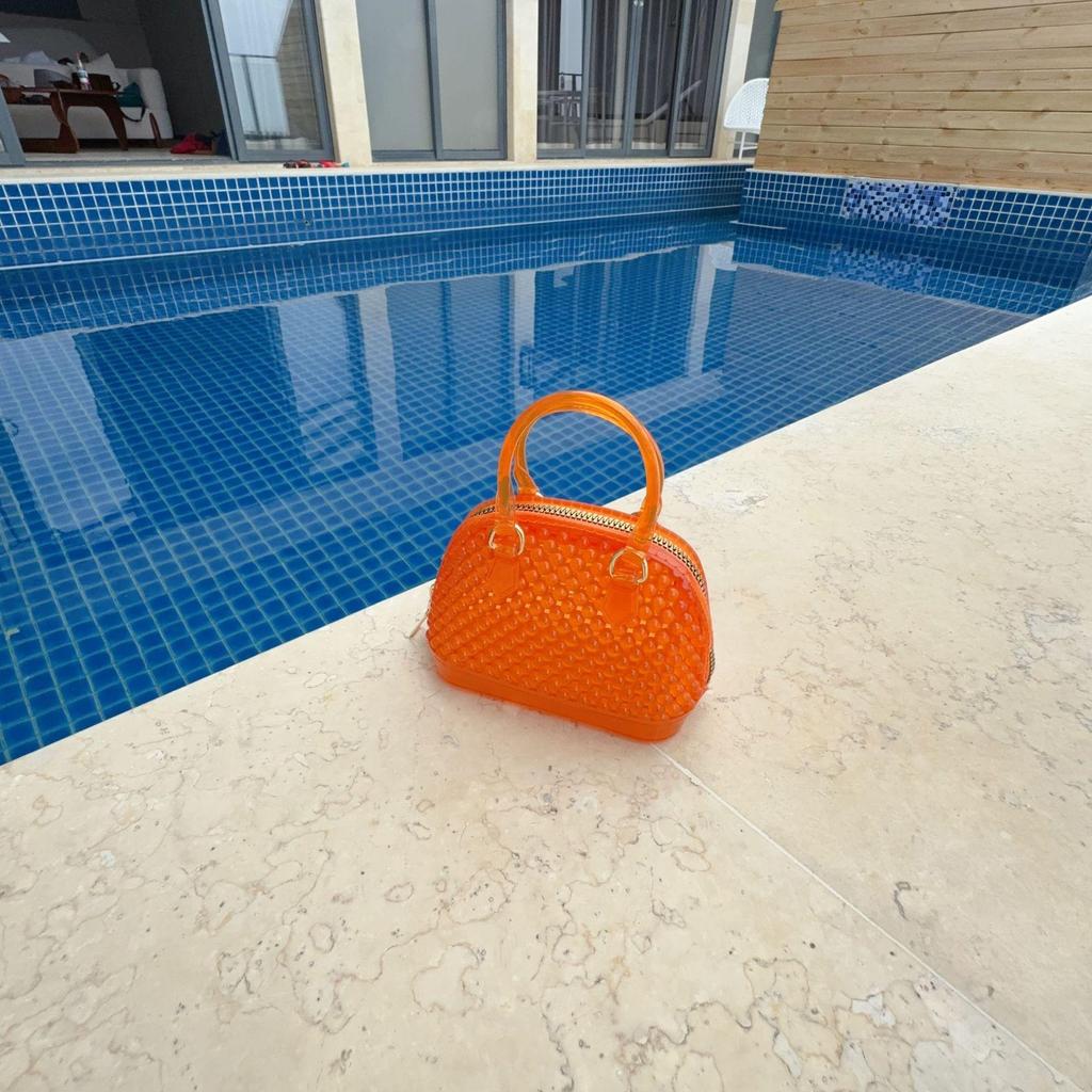 Fashionable Mini Shell Pearl Jelly Chain Crossbody PVC Material girls Shoulder Bag Stylish Summer Handbag from Mainland China