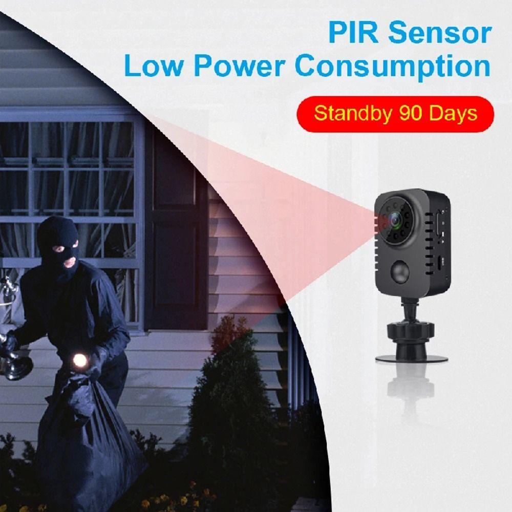 Portable Low Power DVR Night Vision Camcorder Infrared Camera PIR Motion Camera Mini