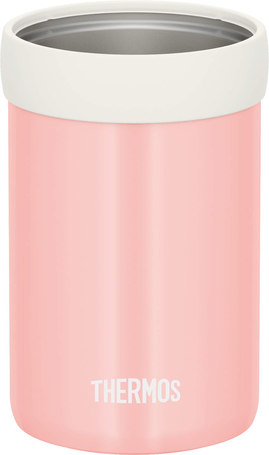 Thermos Insulated Can Holder for 350ml Coral Pink CP Cans, JCB-352