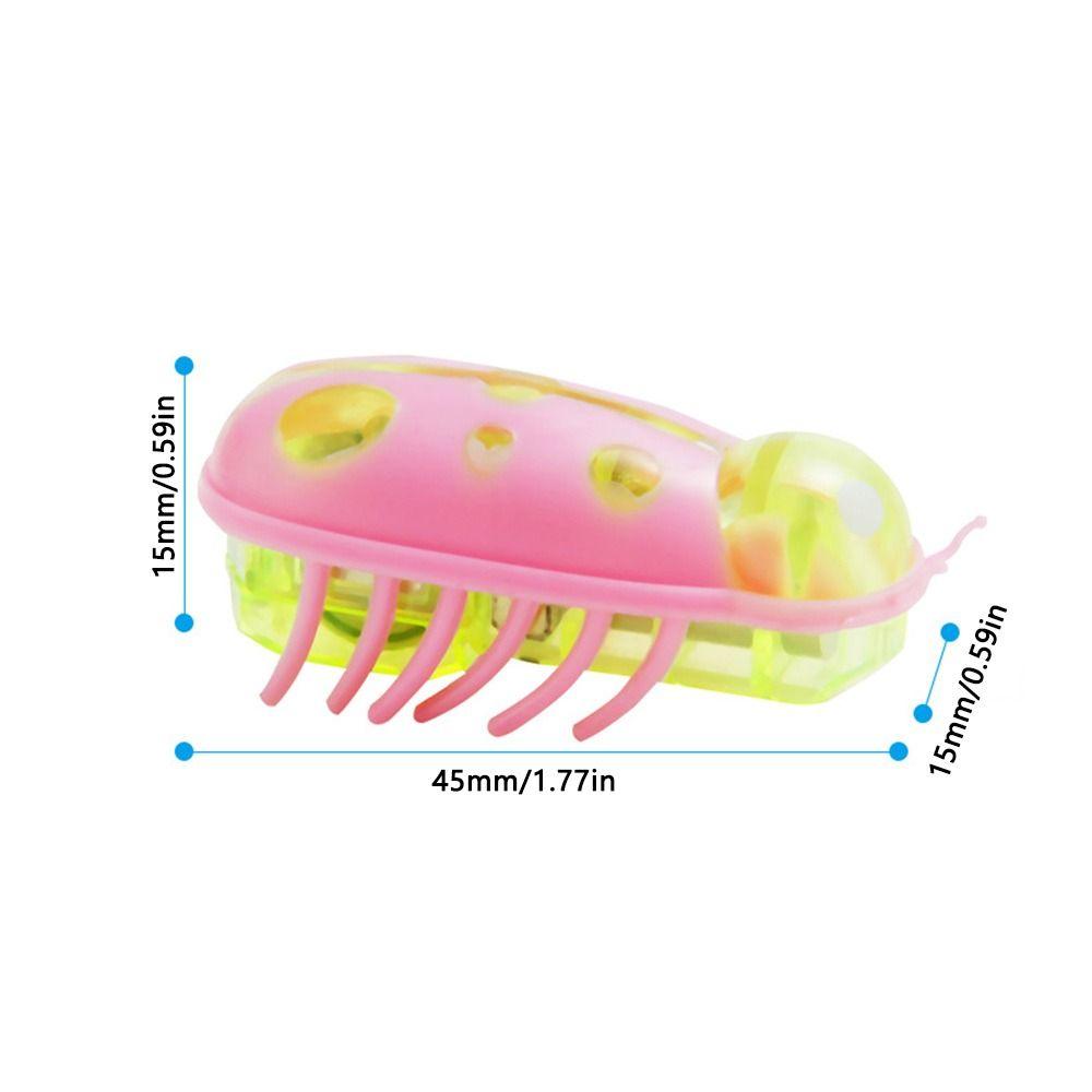 2pz Cane Giocando a Batteria Giocattoli Scarabeo per Animali Domestici Forniture per Animali Domestici Giocattoli Interattivi per Animali Domestici Giocattolo Elettrico Insetto