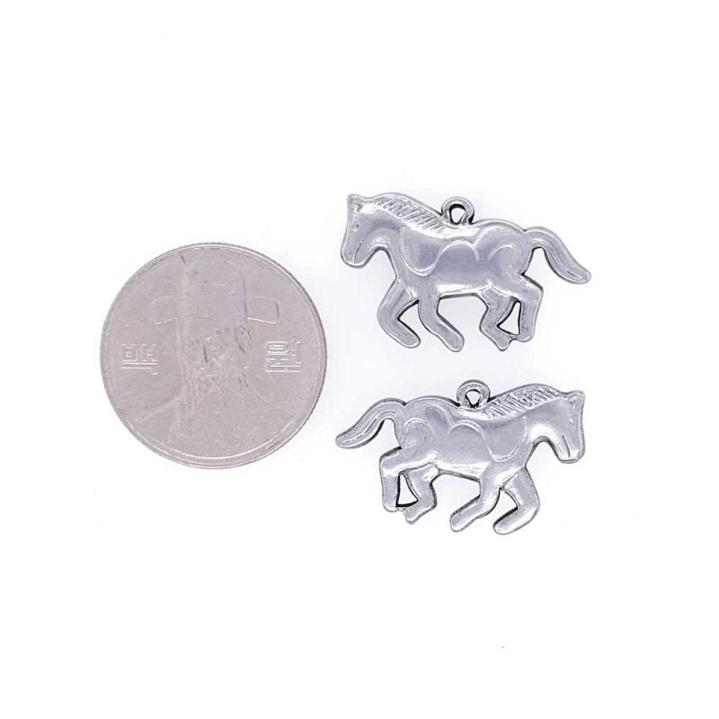 Surgical Steel Animal Horse Pendant Accessory