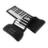 Roll Up Piano with Built In Speaker 16 Tones 6 Demos Supports Recording Sustain Headphone Jack Silent Hand Roll