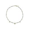 Collier Luxenter en argent 925 et finition on or 18k laqué bleu - Shione
