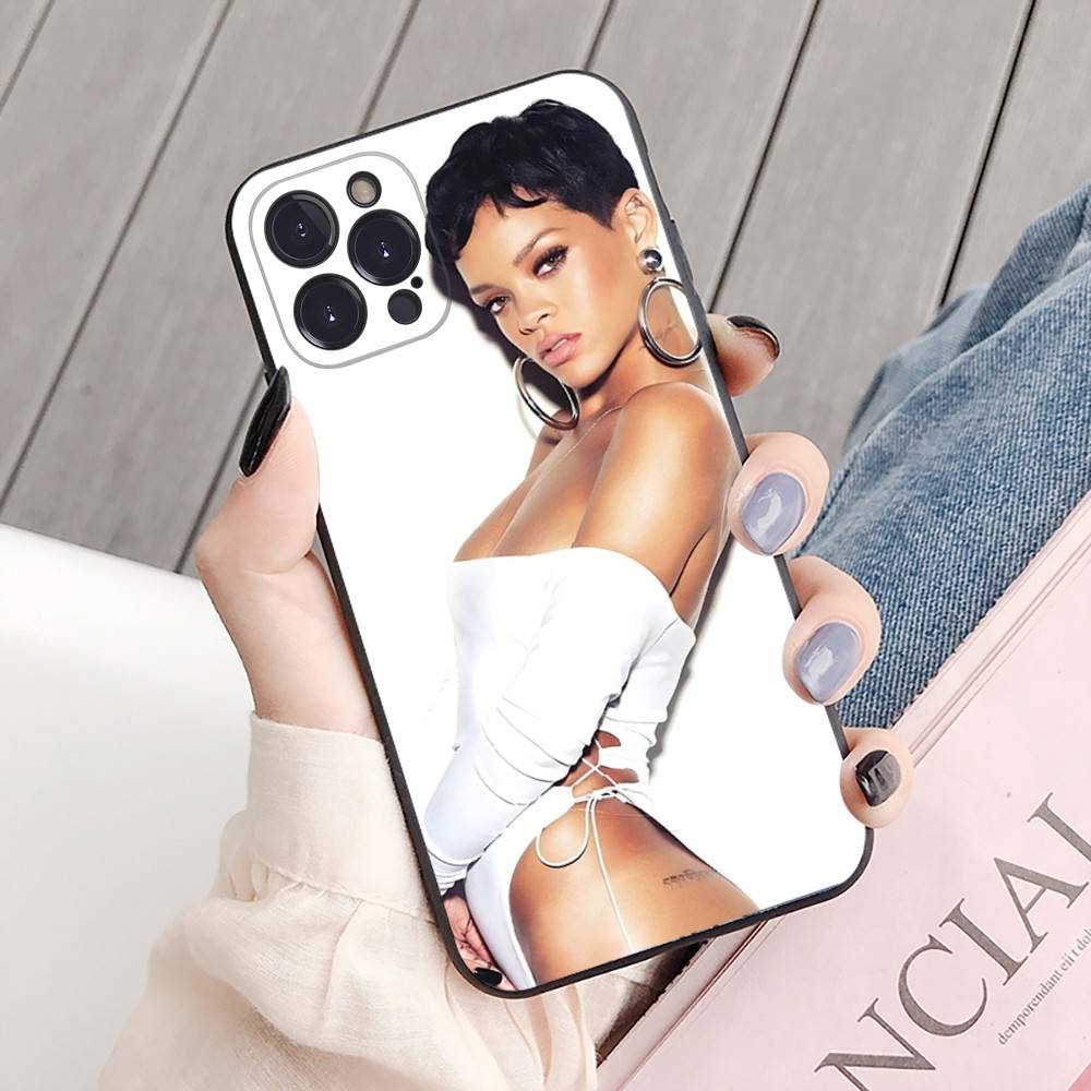 R-Rihanna Popular Singer Star Phone Case For IPhone 16 15 8 7 6 6S Plus X SE XR XS 14 11 12 13 Mini Pro Max Mobile Case