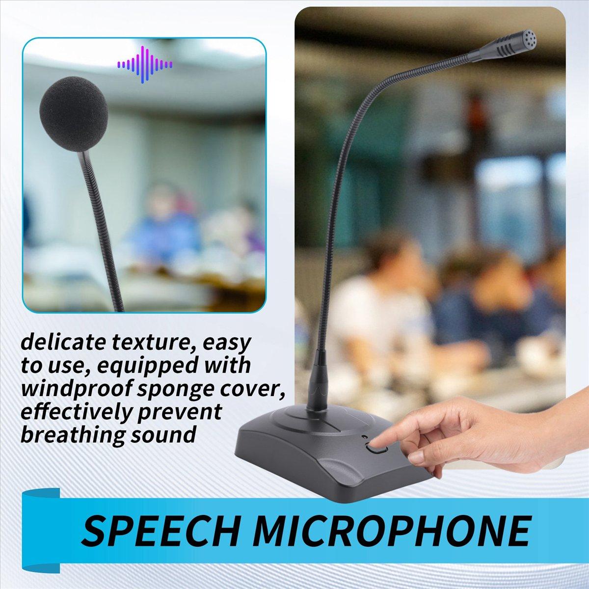 

QR-501 Wired Conference Microphone, Office Meeting Gooseneck Recording Microphone Condenser Microphone China Mainland