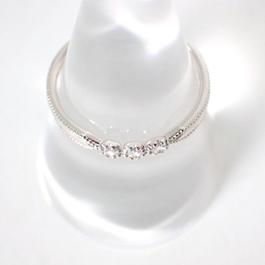 [Used] ete/ete PtPt900 rose cut diamond ring/No. 15/g453-68