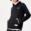 Fila Fusion Graphic Print Loose Fit American Hoodie Men hoodies Deep-Black T11M142214F-BK