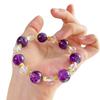 Natural White Crystal Amethyst Design Sense Basic Commuter Bracelet Bracelet