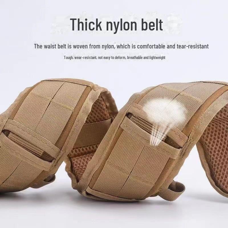 Multifunctional Tactical Cobra Belt Set with Quick-Release Buckle for Outdoor Use
