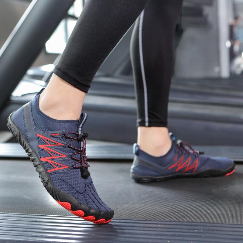Indoor Fitness Shoes Lightweight Non-slip Men's and Women's Comprehensive Training Sports Shoes Traceway Wading Swimming Shoes  Skipping Rope Shoes