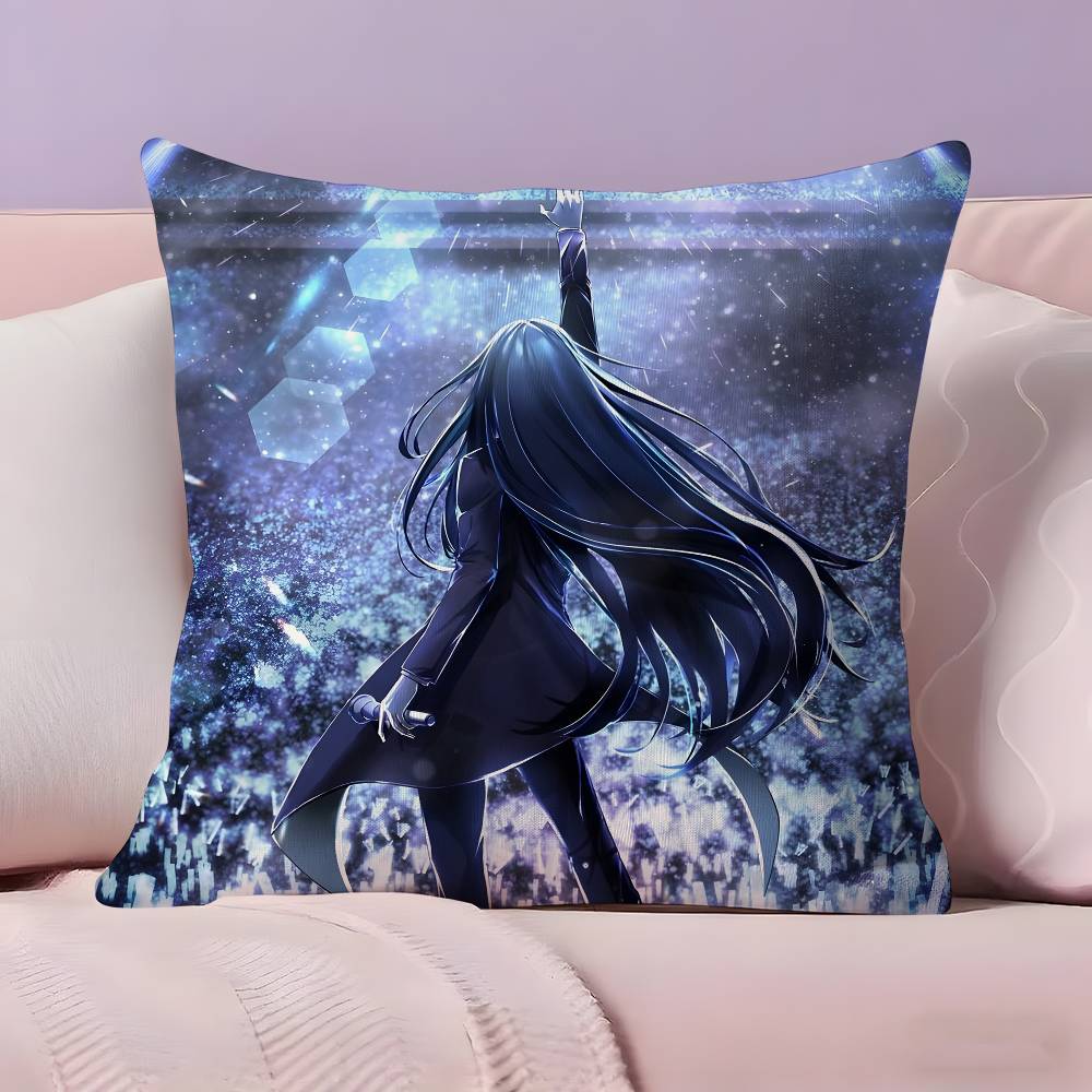 Cartoon Singer A-Ados Cute Girl Pillow Case Pillowcase Ultra Soft Skin Friendly Fabric Cloud Like Comfort & Concealed Zipper
