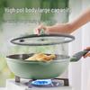COOKER KING Titanium Ceramic Non-stick Wok Pan