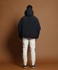 Panicale Navy Duck Down Hooded Padded Jacket