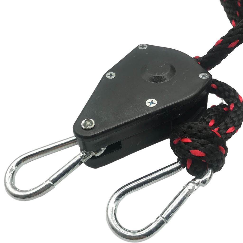 10mm 3/5/10m Zurrseil Hochleistungsseil Aufhänger Camping Zelt Seilrolle Ratschen Kajak Kanu Boot Bug Heck