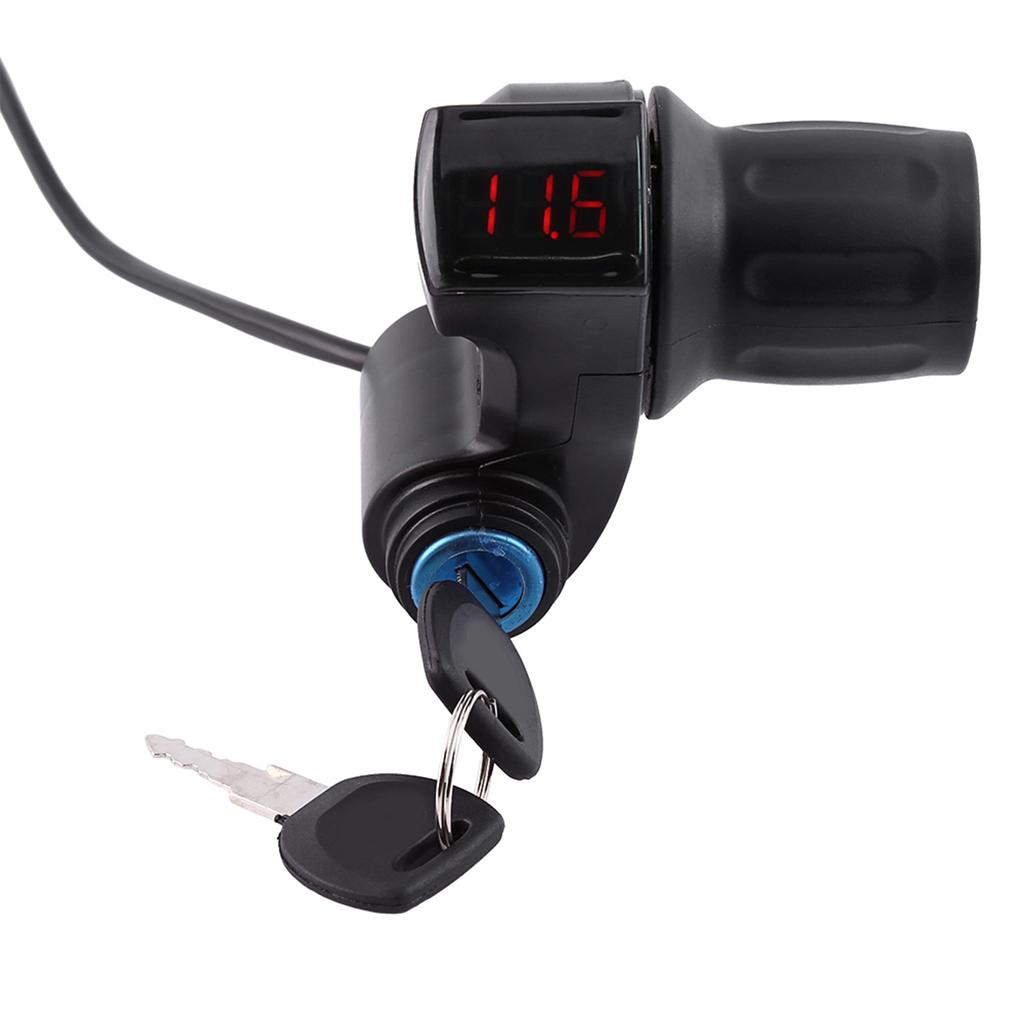 Electric Bike Throttle Display Handle Button for Voltage Identification