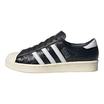 Superstar Vintage Black White Women Sneakers Core-Black Cloud-White Cream-White JH5710