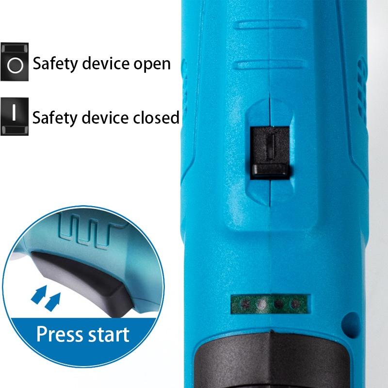 2000r/min Electric Round Scissors Electric Scissors Shear Cloth Cutter Fabric Cutting Machine Kit Cutting Tool DC 12V