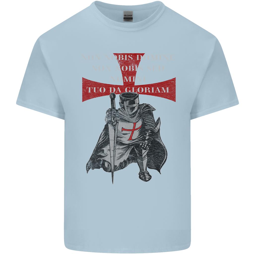 Knights Templar Prayer St Georges Day Unisexs Light Cotton TShirt