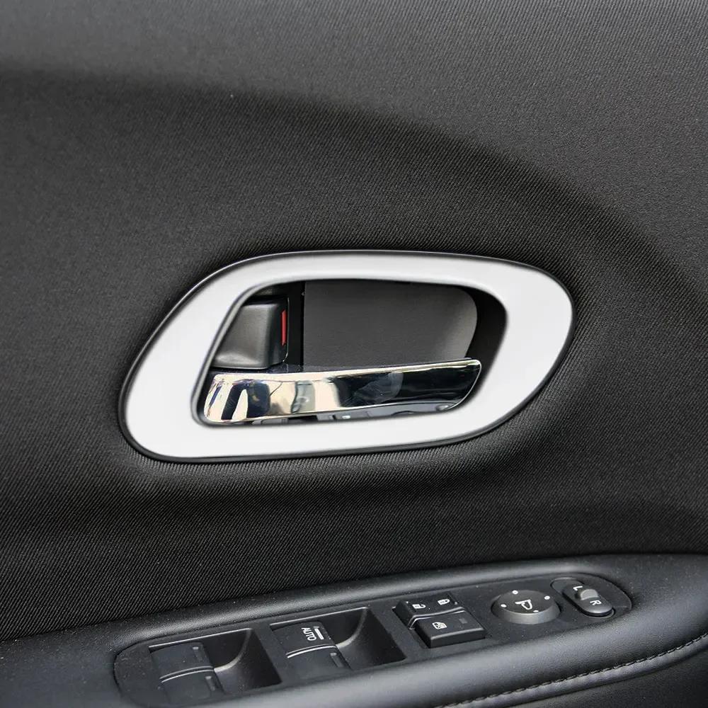 For Honda HRV HR-V 2014 2015 2016 2017 2018 2019 2020 Door Handle Frame Door Handles Sticker Cover Styling Interior Accessories