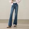Women's Micro-Flared Straight-Leg Jeans