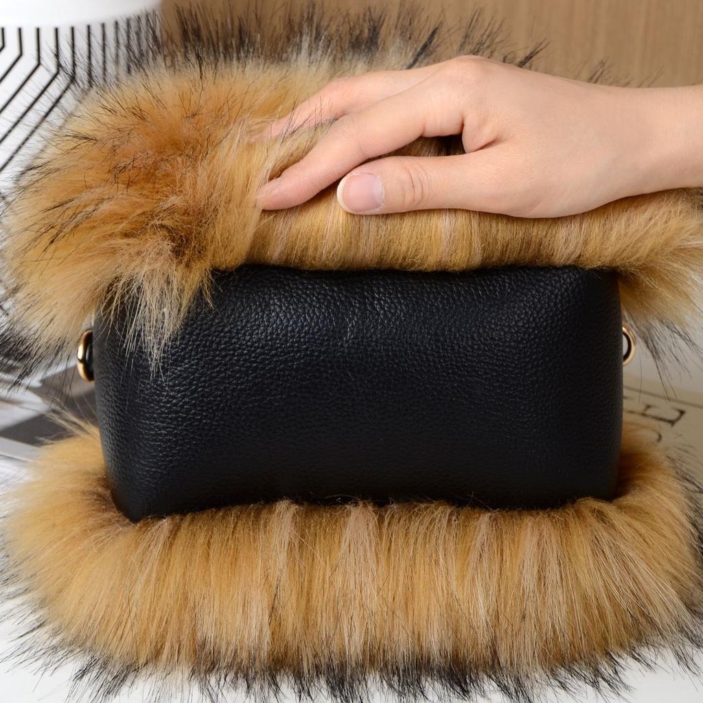 Fall and Winterfashioneasiest for Matchcosmetic Bag Portable Stuffed Bag Satchel Shoulder Crossbody Bag