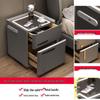 Smart Multifunctional Bedside Safe: Minimalist Square Design for Bedroom and Living Room
