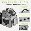 Tresbro Expandable Dog and Cat Backpack Colors Latest Pet Carrier with Lockable Double Zipper and Perfect for Hospital and Disaster Suitable for Small