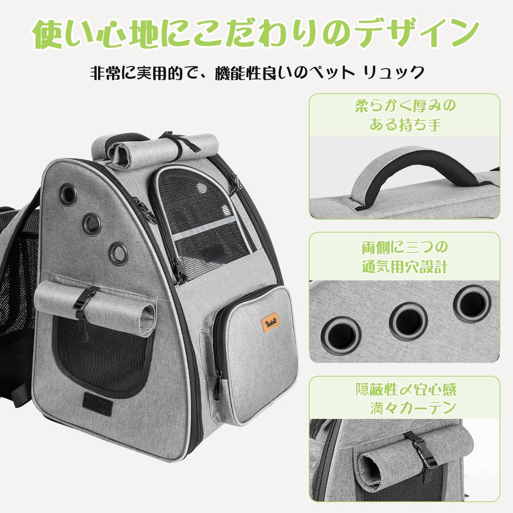 Tresbro Expandable Dog and Cat Backpack Colors Latest Pet Carrier with Lockable Double Zipper and Perfect for Hospital and Disaster Suitable for Small