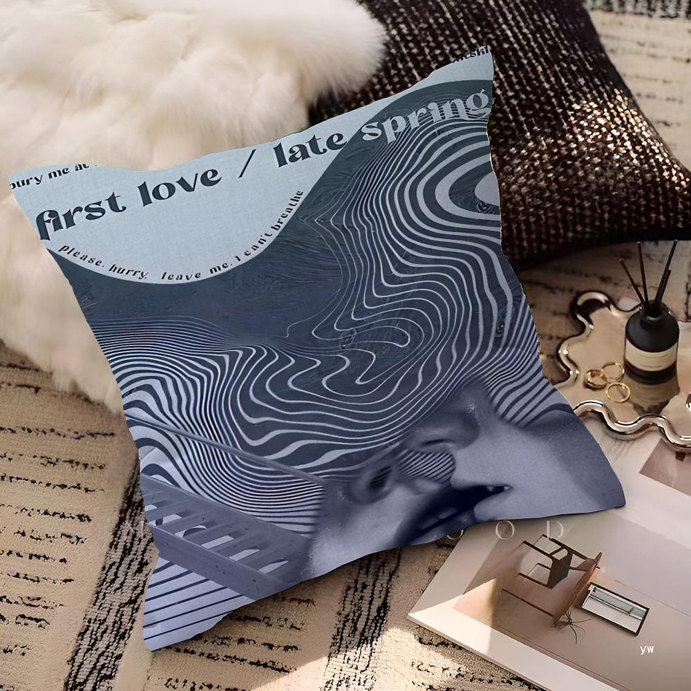 Mitski Decorative Room Aesthetics Pillow Case Home Decor Bedroom Sofa Bed Couch Pillow Cover 45x45