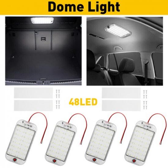 4 Pack 12V Led RV Dome Ceiling Light LED Interior Lighting for Trailer Camper RV