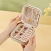 Velvet Jewelry Organizer With Compact Design For Travel And Gift Giving