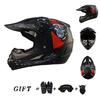 Motorcycle helmet for teenagers off-road helmet downhill AM DH motorcycle street off-road three-piece set with gifts