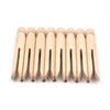 ABWR-Wood Clothes Pins Pegs Old School 150 Count Round Clothespins Weather Resistant Peg Dolls Traditional Peg