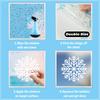 Cartoon Santa Claus and Elf Christmas Window Sticker Static Cling Glass Decor