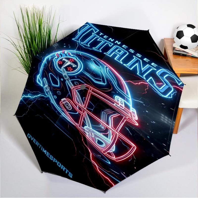 Tennessee Logo Art Umbrella 8-Frame for Travel, Camping, Casual Lightweight Portable Umbrella, Essential for Every Family Holidays Gift