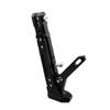 1Pcs Black Cnc Motorcycle Adjustable Side Tripod Holder Foot Kick Stand Support