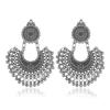 Geometric Dangle Alloy Earrings With Tassels For Women Bohemian Festival Style